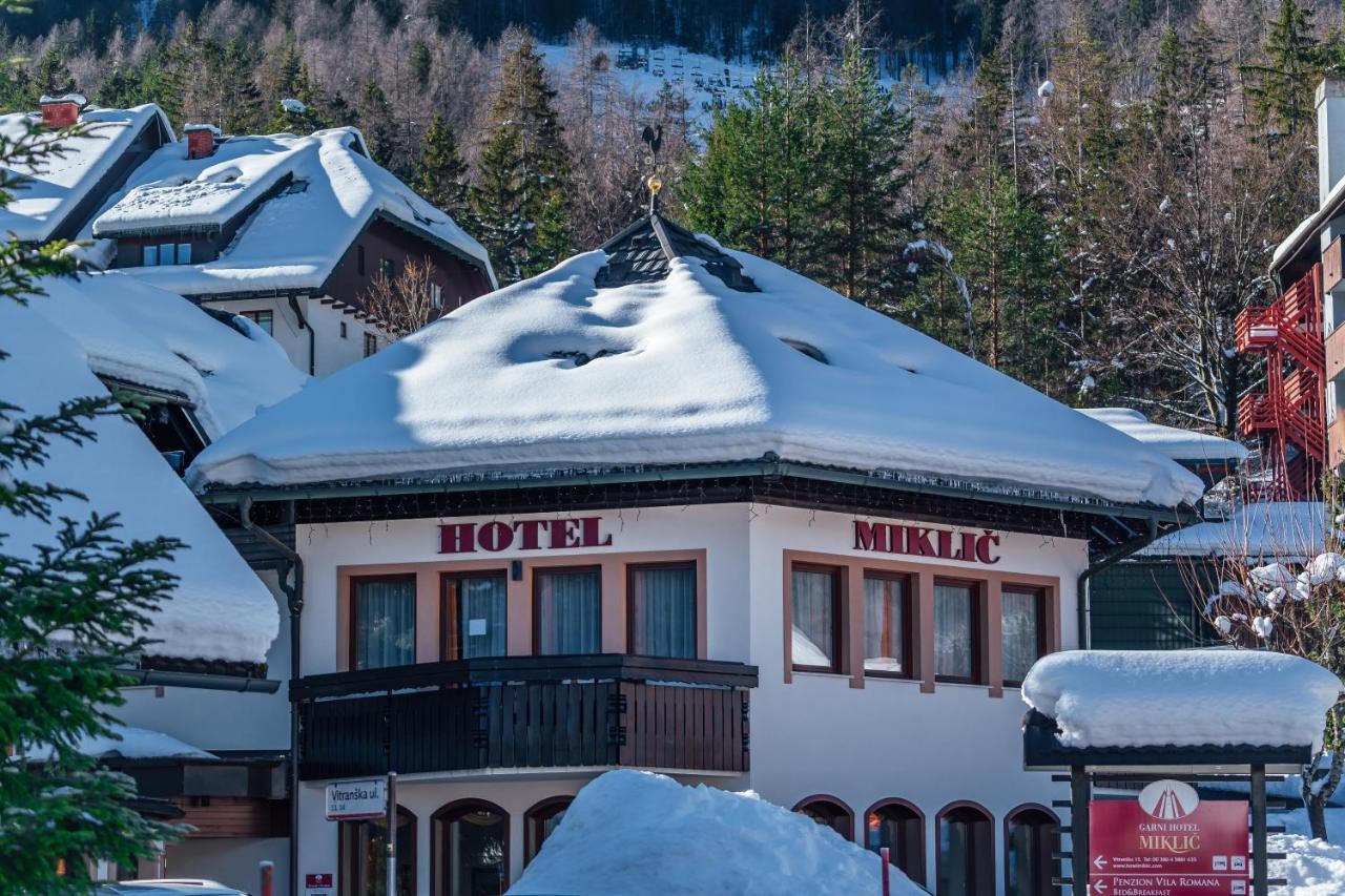 Garni Hotel Miklic Kranjska Gora Bagian luar foto